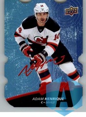 2017-18 Upper Deck MVP Colors and Contours Level 2 Blue #83 Adam Henrique